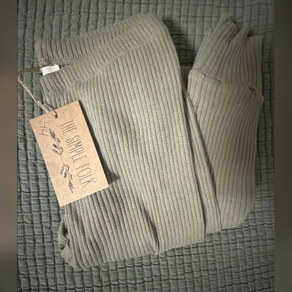 The Simple Folk The Ribbed Legging - Picture 2 of 3